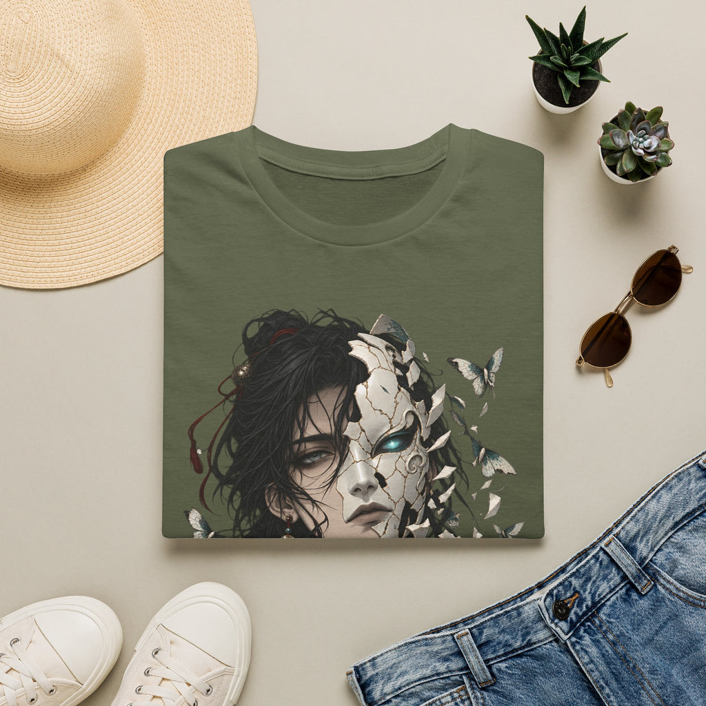 Mask Unfurls | Japanese Anime Style Mask Graphic Shirt