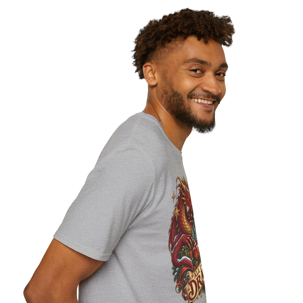 All I Want For Christmas | Dragon Castle T-Shirt