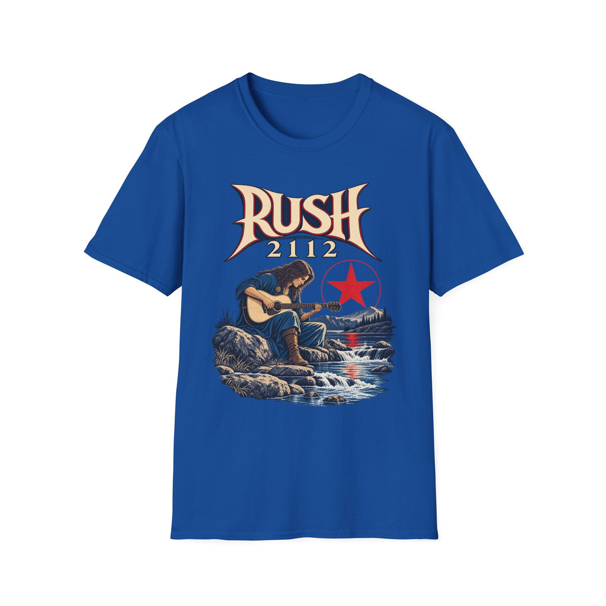 Rush | 2112 | Acoustic Guitar | Prog Band T-Shirt