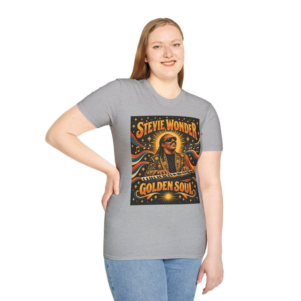 Stevie Wonder Golden Soul T‑Shirt