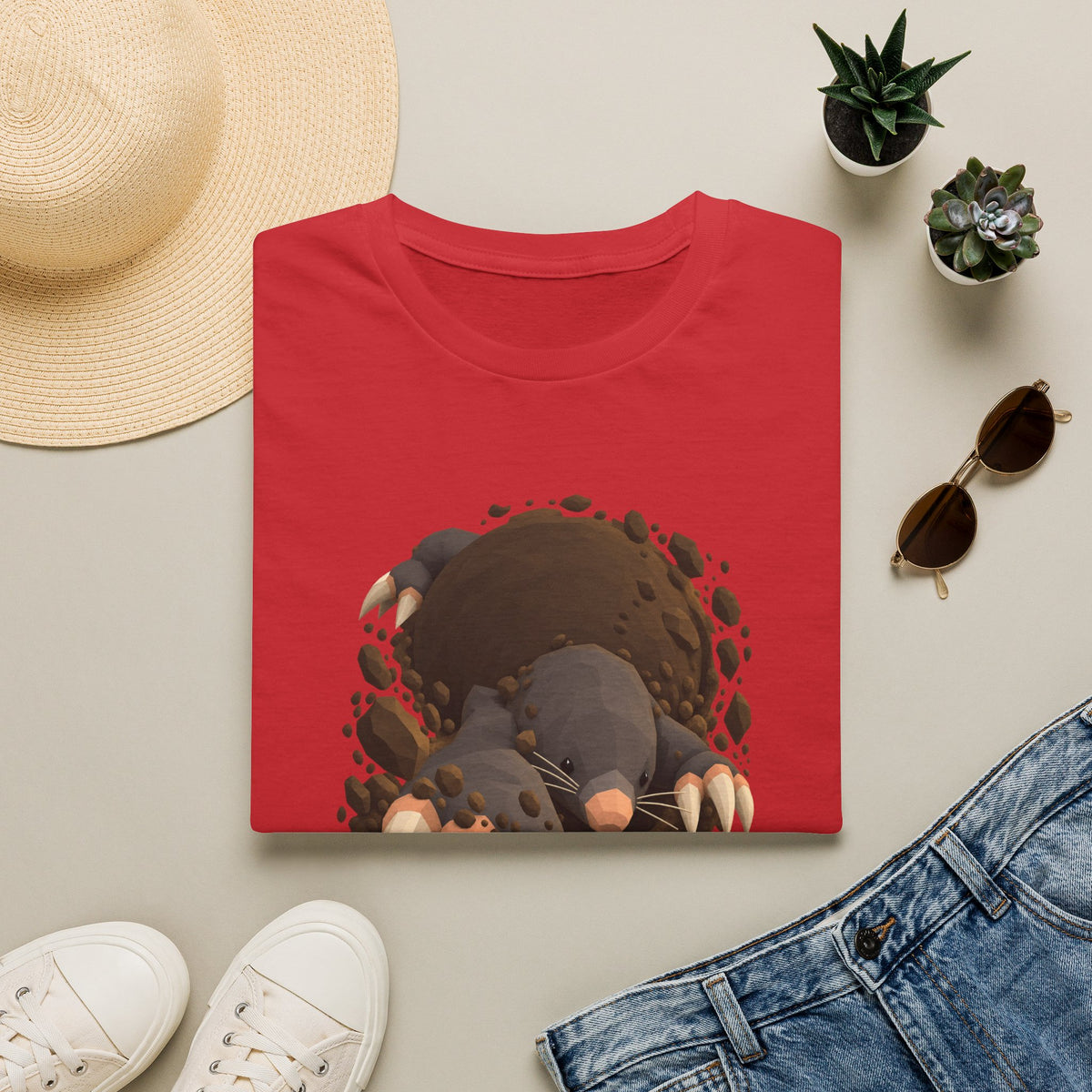 Giant Mole | OSRS | Runescape Inspired boss T Shirt