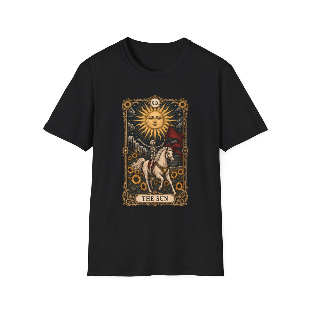 The Sun | Tarot | Vintage Occult | Graphic Tee