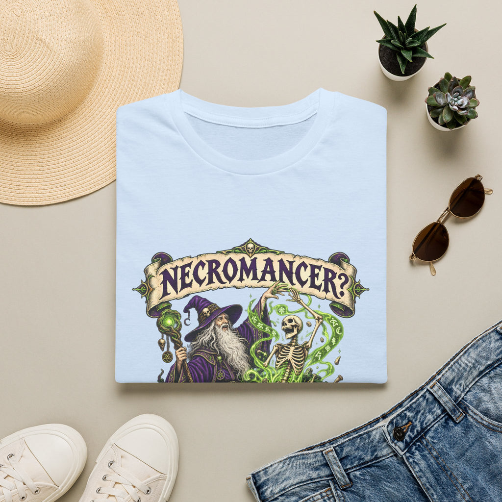 Necromancer? I Prefer People Recycler T-Shirt | Funny Gothic Halloween Tee