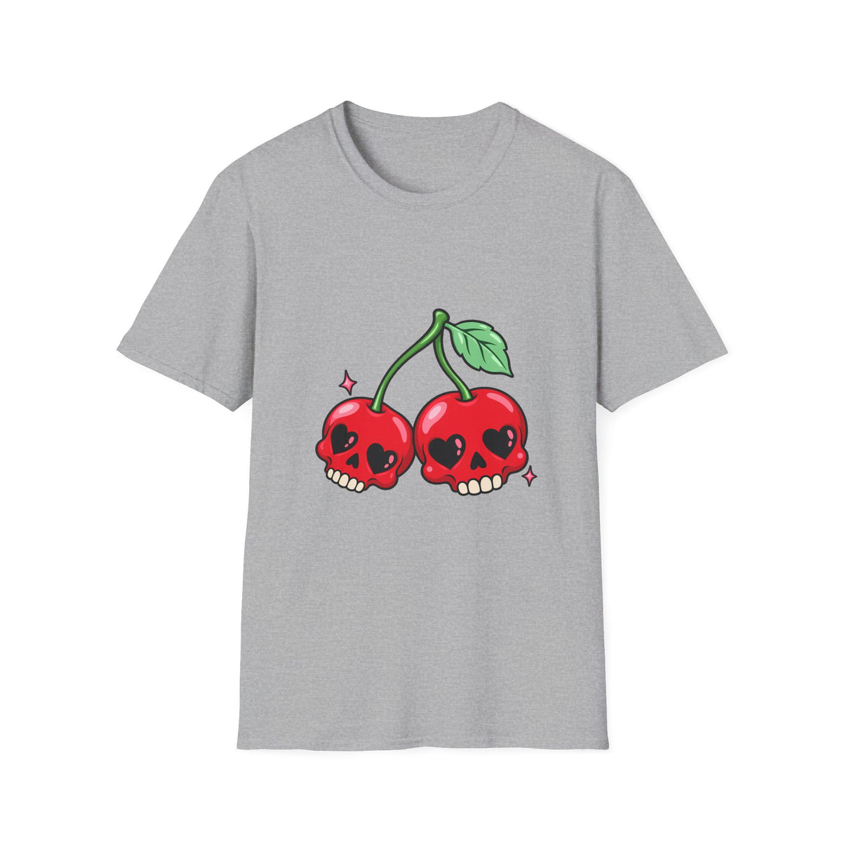 Skull Cherry | Cute Goth Graphic Tee