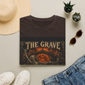 The Grave Can Wait T-Shirt — Vintage Skeleton Rock Gothic Tee