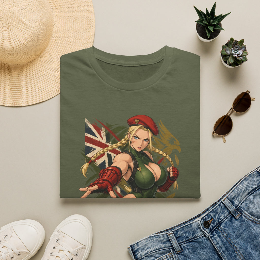 Street Fighter Cammy | Sexy Pin Up Style Graphic Cammy Shirt