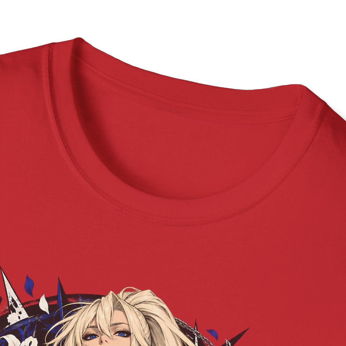 Electric Girl | Japanese Anime | Blonde Bombshell Pin Up Graphic Shirt
