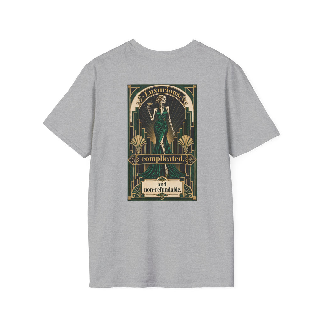 Luxurious, Complicated, Non-Refundable | Double-Sided Tee