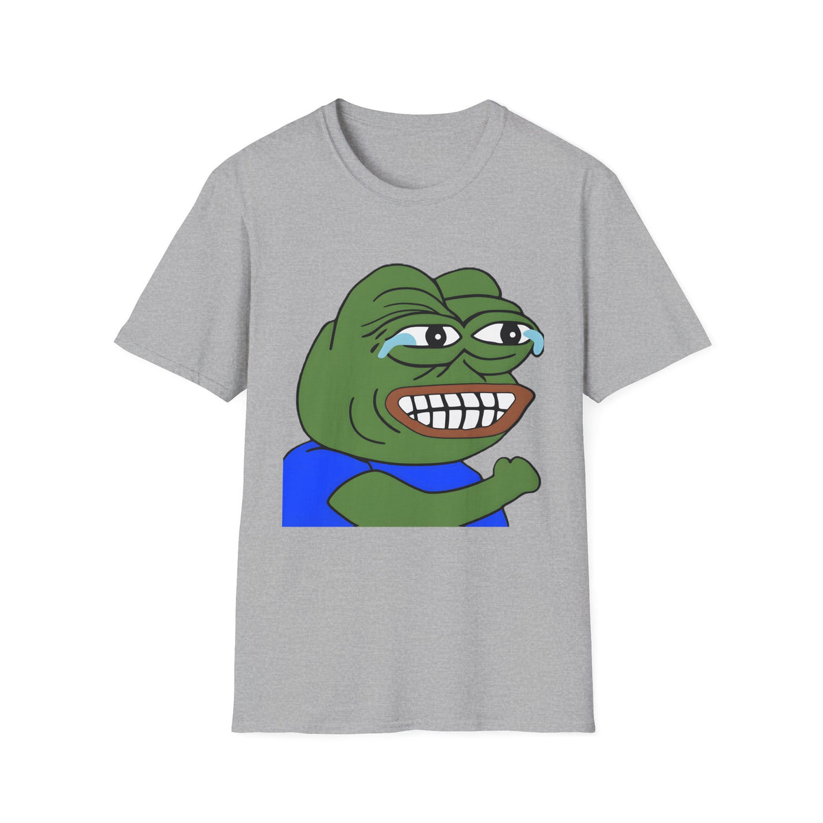 Pepe Grin T-Shirt — Smirking Frog Meme Tee