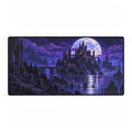 Gothic Moonlit Castle | Large Fantasy Gaming Mouse Pad