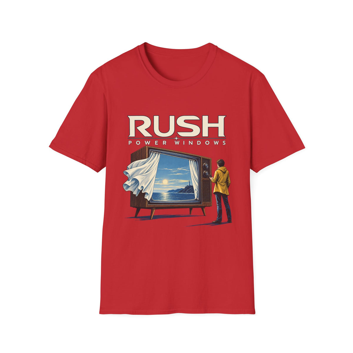 Rush | Power Windows | Prog Rock Band T-Shirt