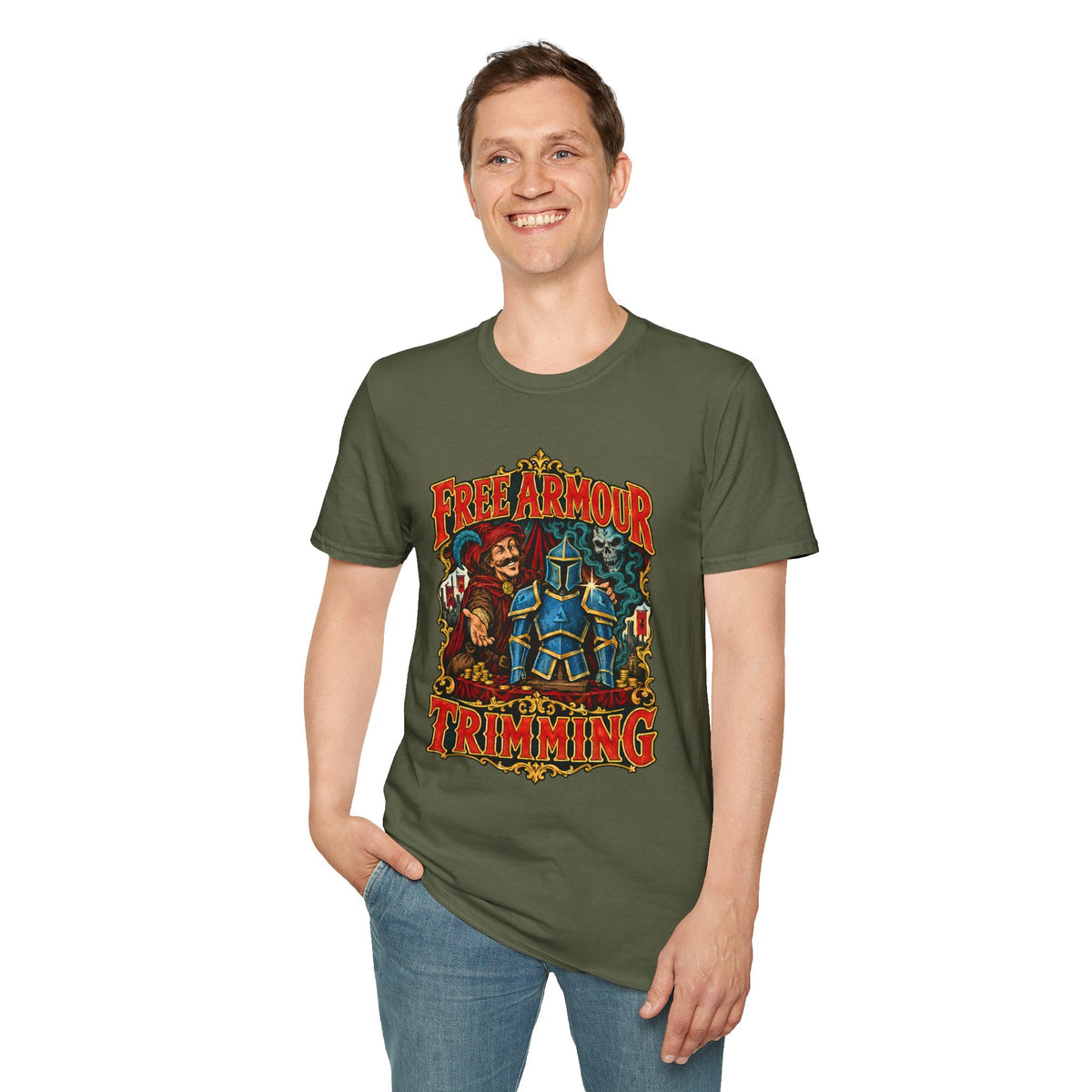 Free Armour Trimming OSRS / Runescape Joke T-Shirt