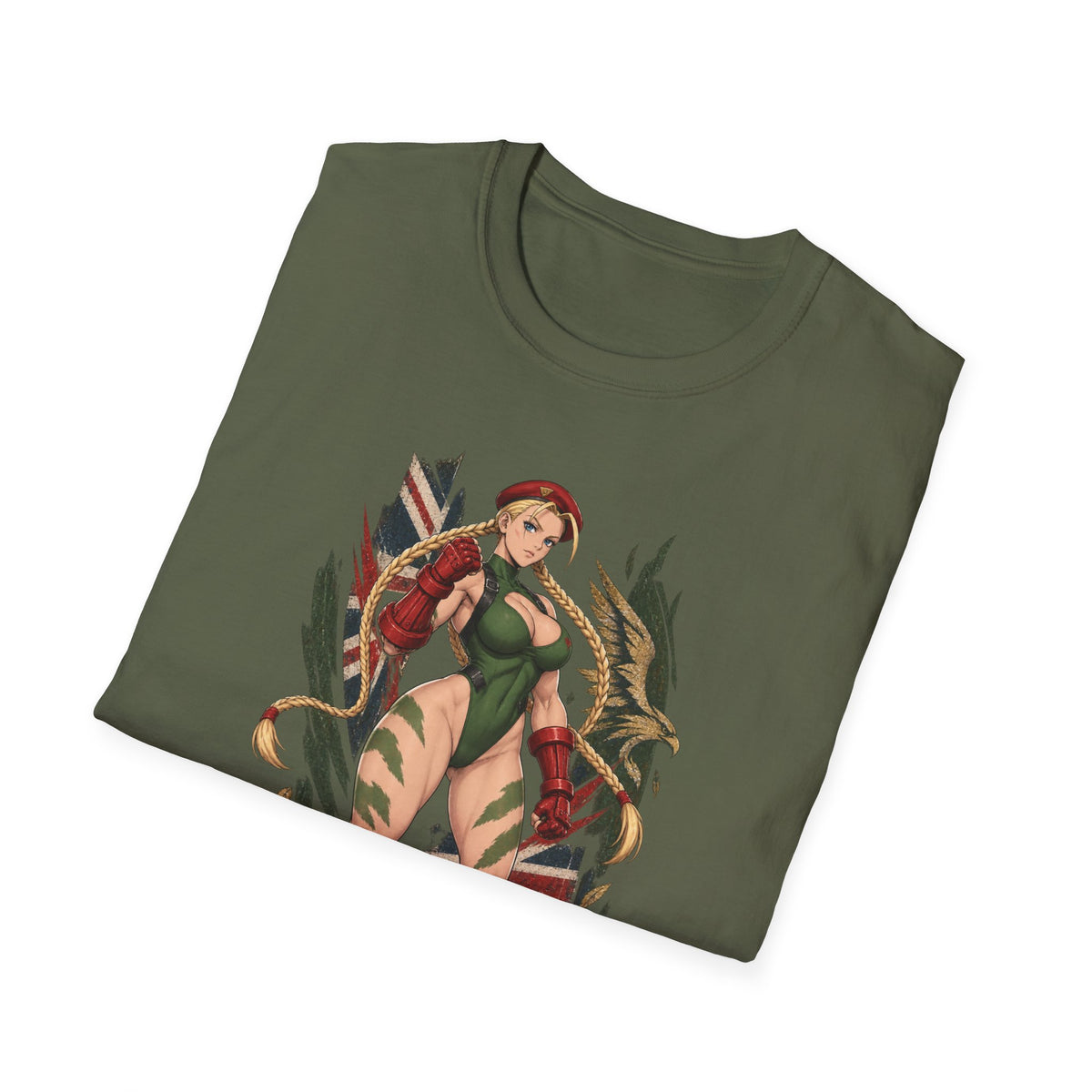Street Fighter Cammy | Pin Up Style Cammy Shirt From Street Fighter