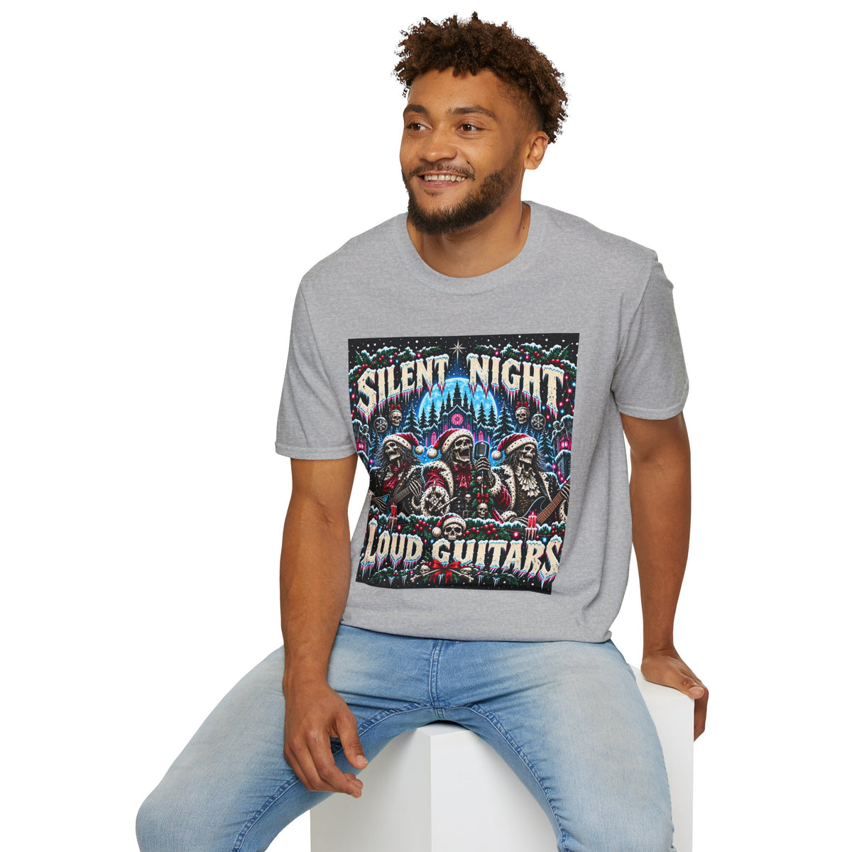 Silent Night Loud Guitars T-Shirt