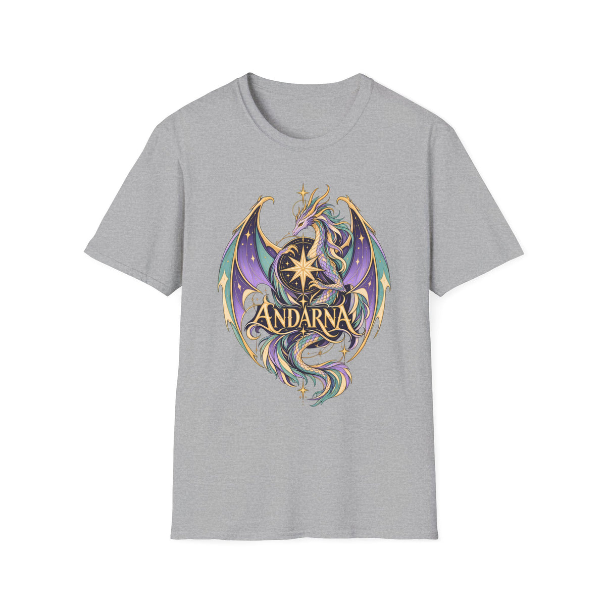 Andarna | Onyx Storm Dragon Graphic T-Shirt | Book Inspired