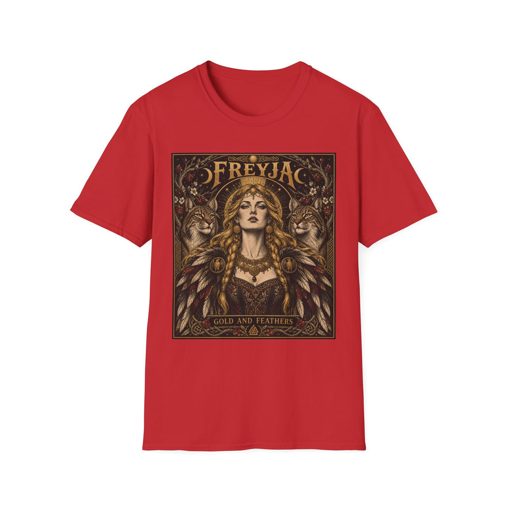 Freyja Goddess T-Shirt — Norse Mythology Valkyrie Art Tee