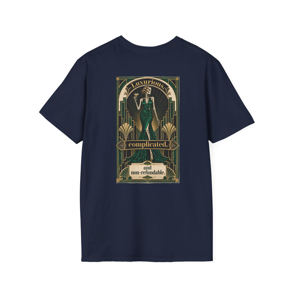 Luxurious, Complicated, Non-Refundable | Double-Sided Tee