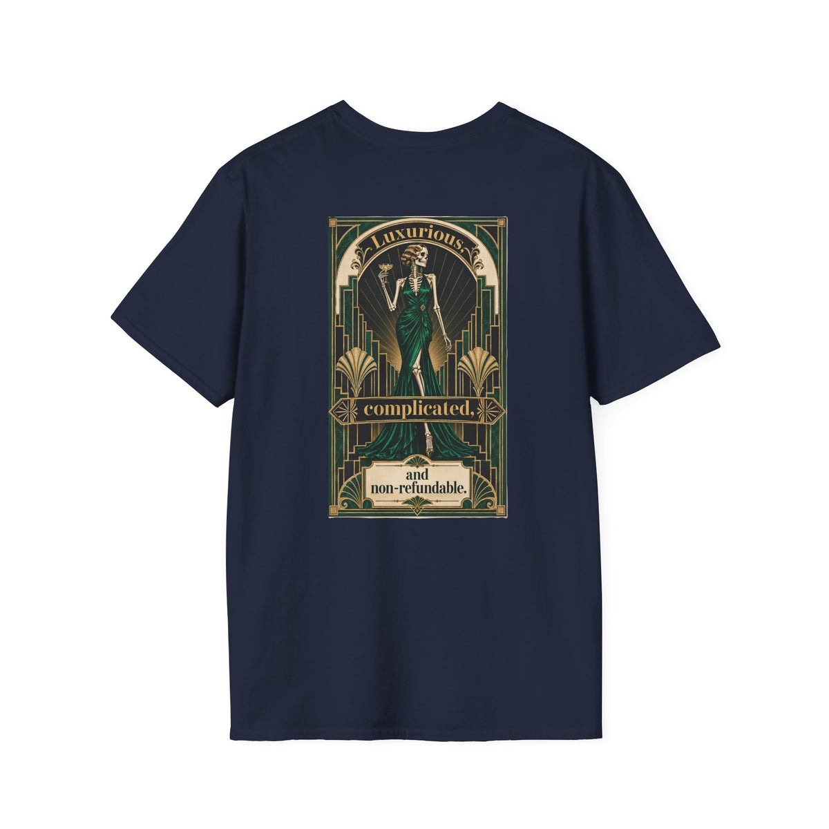 Luxurious, Complicated, Non-Refundable | Double-Sided Tee