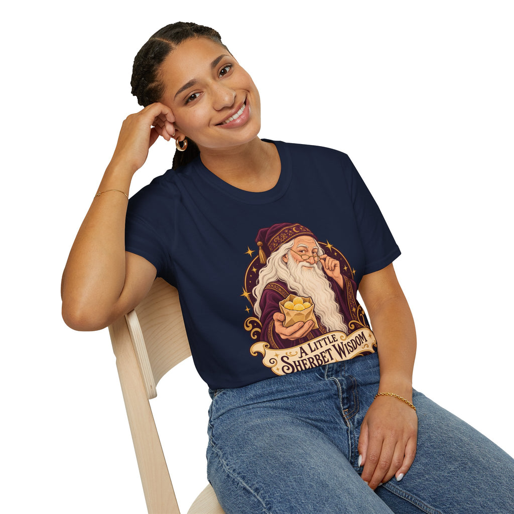 Dumbledore | Sherbet Lemon? | Harry Potter Illustration T‑Shirt