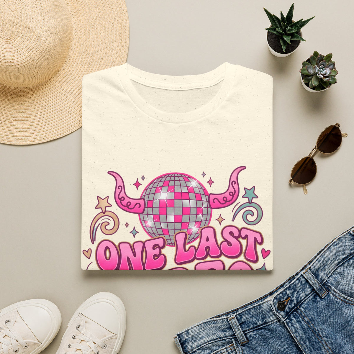 One Last Rodeo - Hen Party / Girlie Cowgirl T Shirt