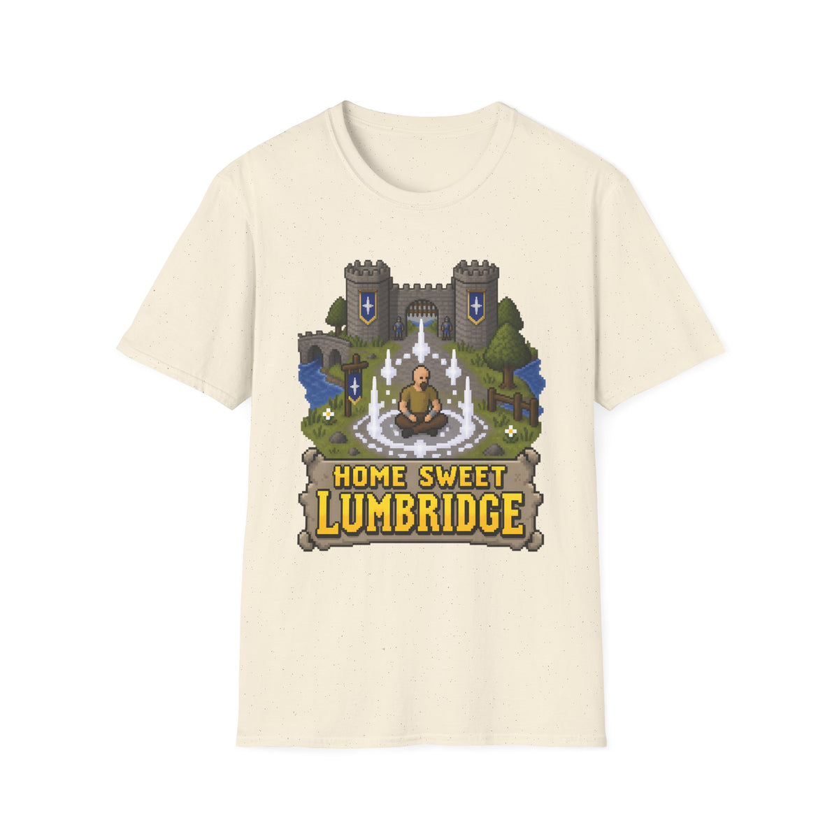 Lumbridge Castle Teleport Tee - Runescape / OSRS Inspired