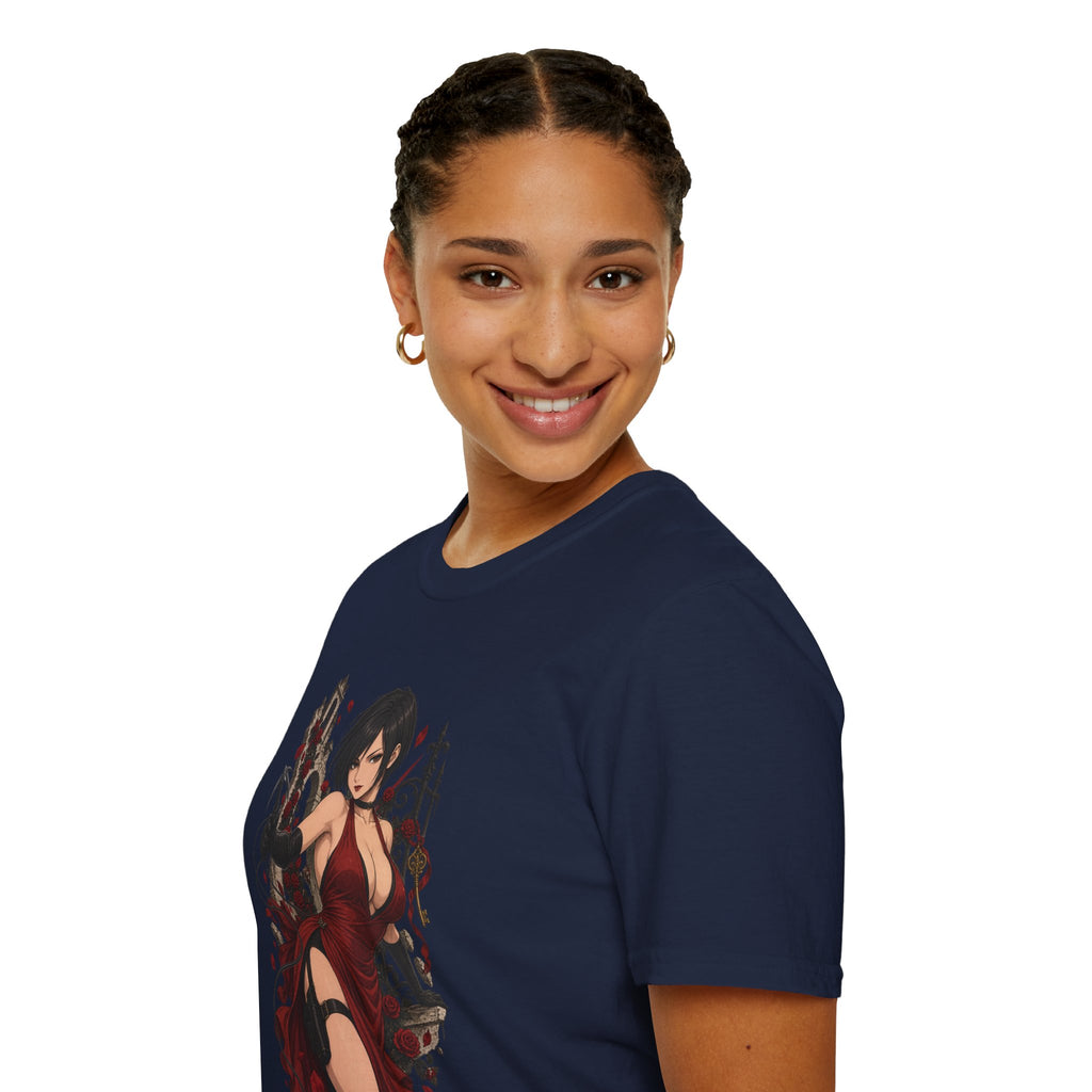 Ada Wong | Resident Evil | Anime Style Pin up Girl T-Shirt