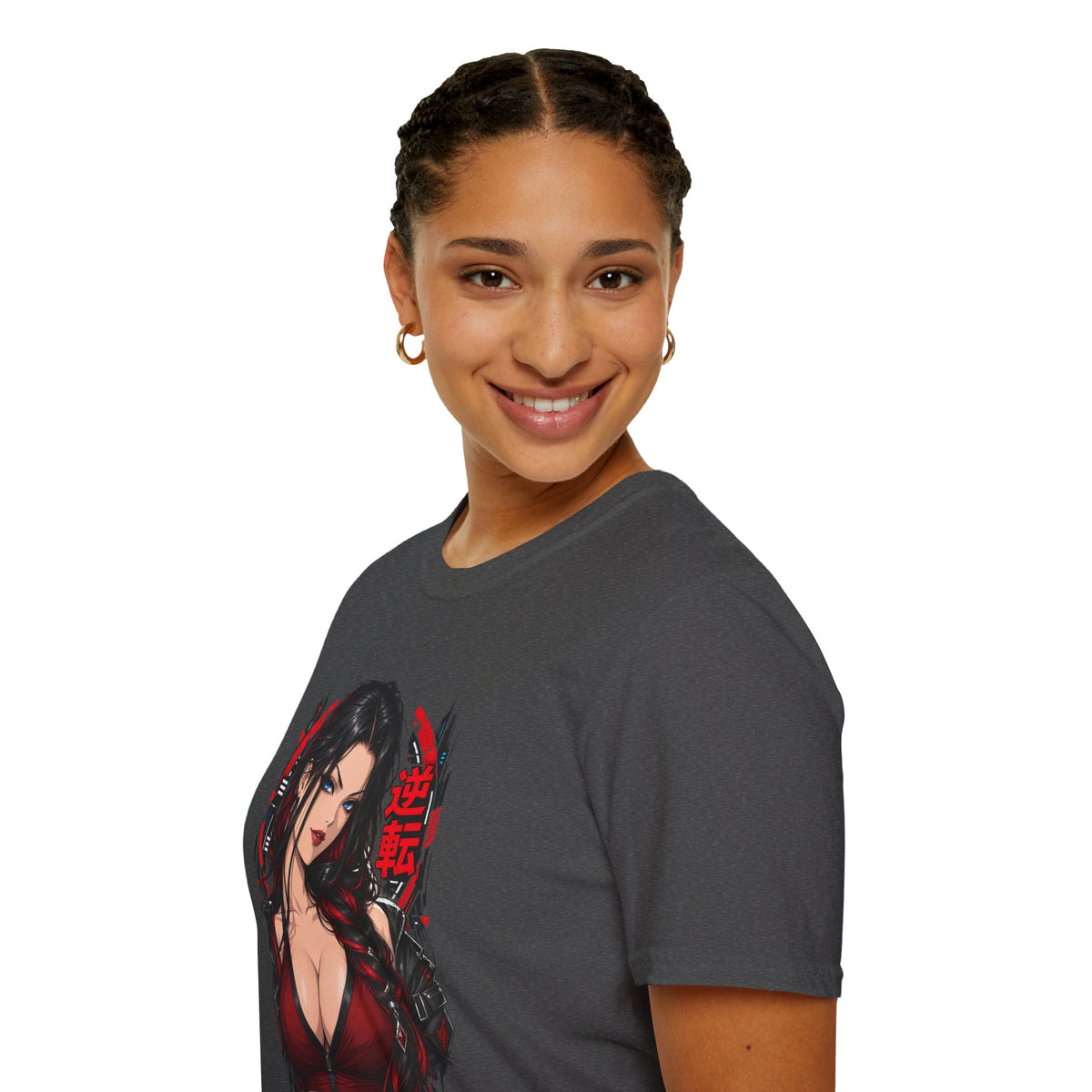 Ruby | Sexy Anime Pin Up Girl Graphic T-Shirt