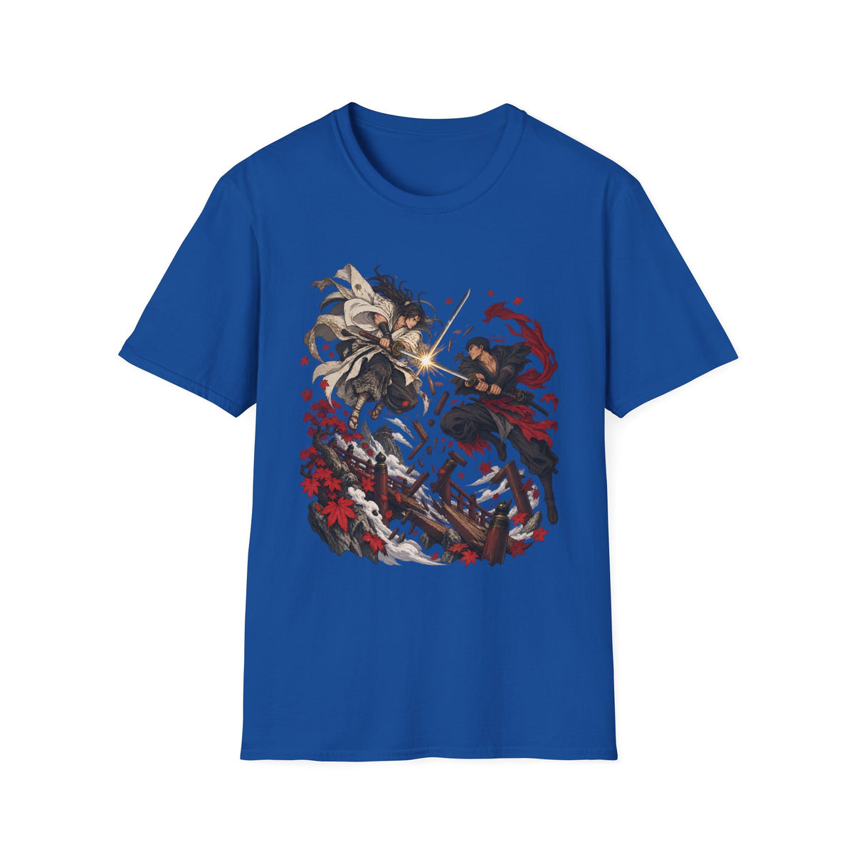 Battle of Broken Bridges | Anime Japanese Samurai Battle T-Shirt