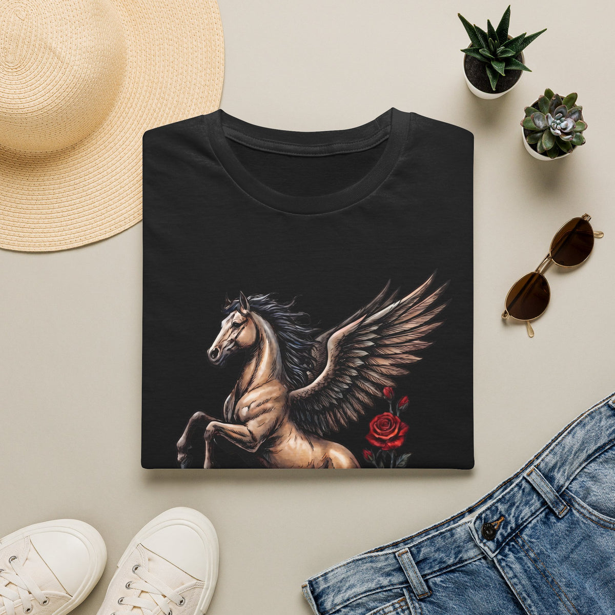Pegasus - Fantasy / Mythical Horse T Shirt