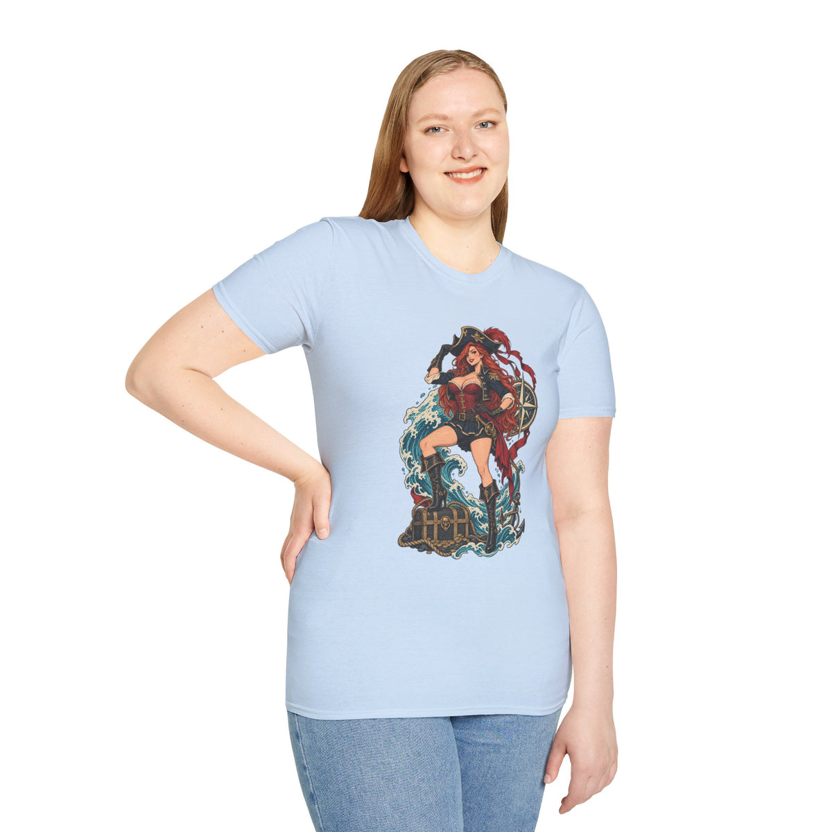 Miss Fortune | League of Legends | Sexy Pirate Pin-Up T-Shirt