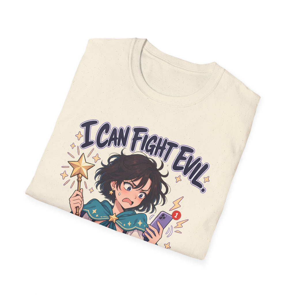 Working Witch | I Can Fight Evil, Please Just Email | Cute Anime T Shirt
