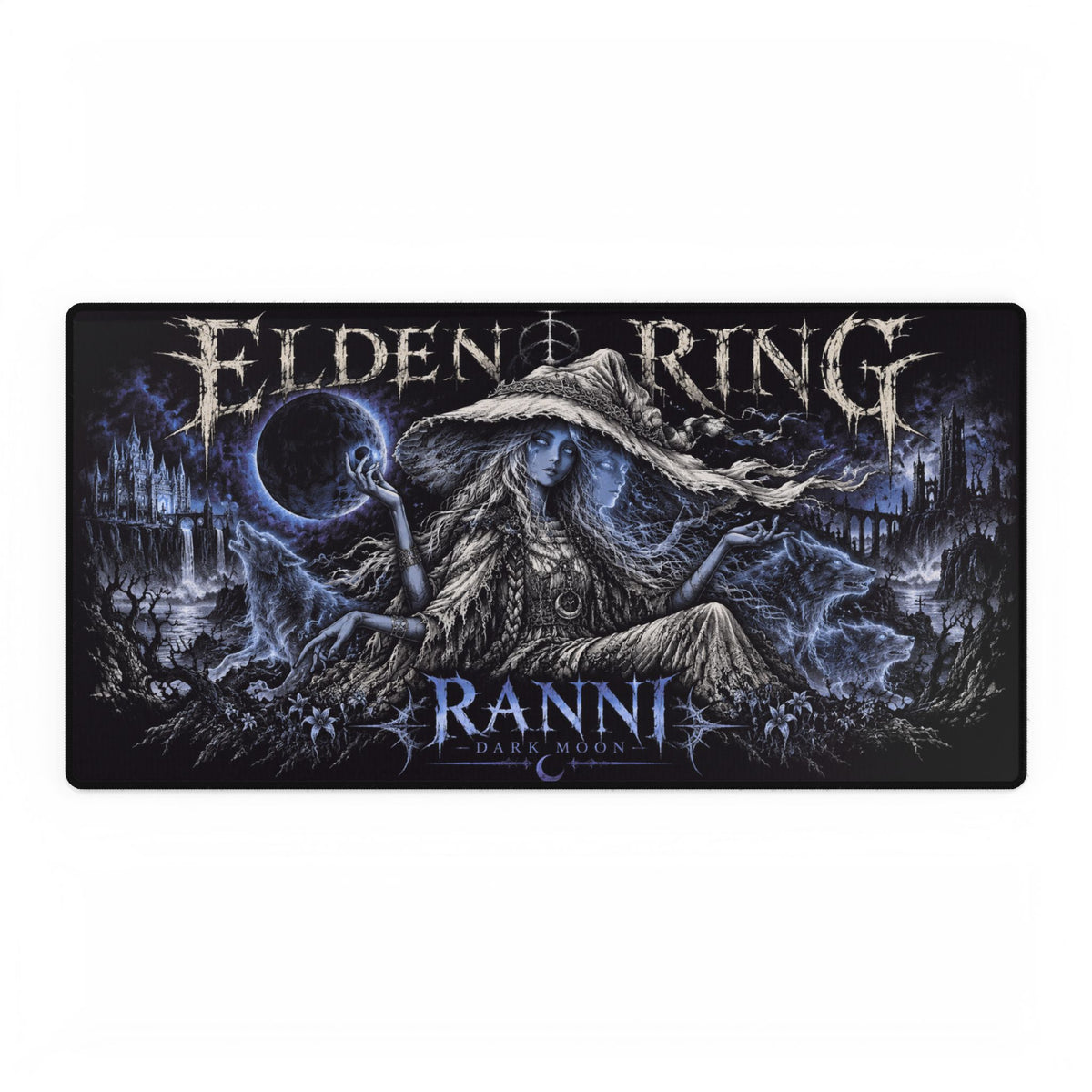 Elden Ring 'Ranni' Gaming Desk Mat | Large PC Mousepad