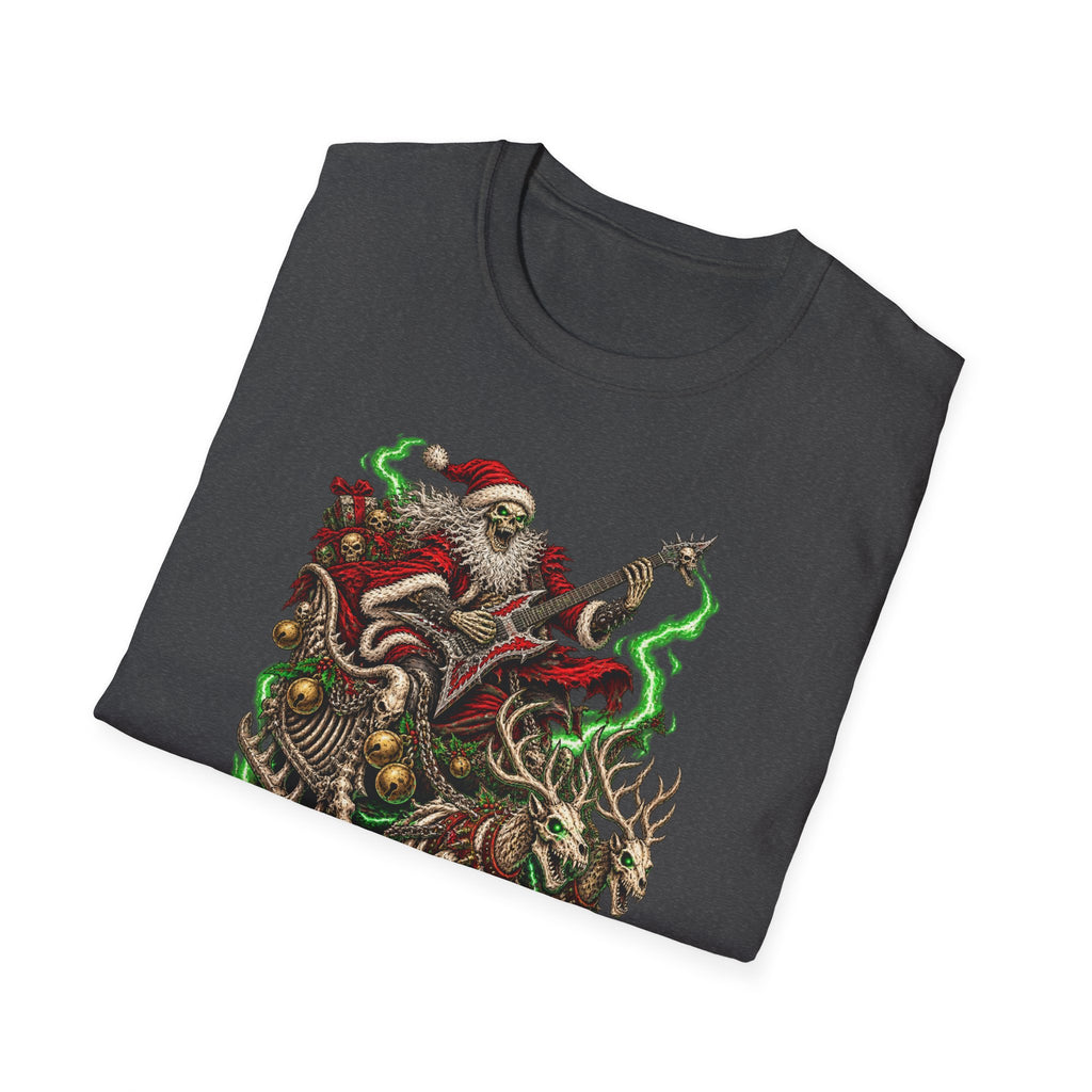 Slay Bells | Santa Clauses Horror Christmas T-Shirt