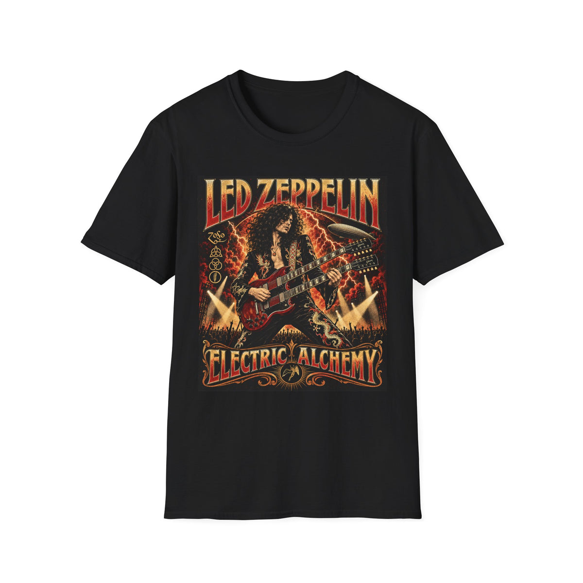 Led Zeppelin Electric Alchemy T-Shirt