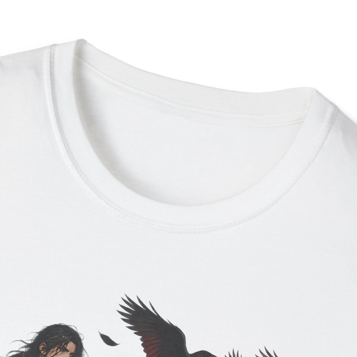 Dark Samurai | Raven Warrior Spirit | Graphic T Shirt