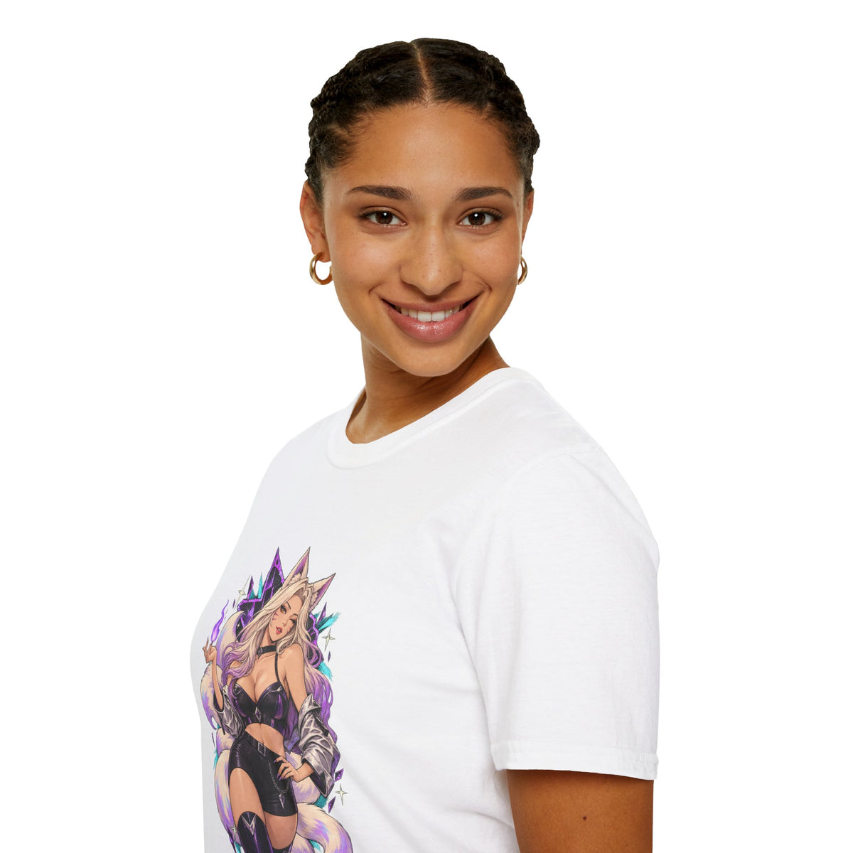 Ahri | League of Legends | Anime Fox Pin Up Girl T-Shirt