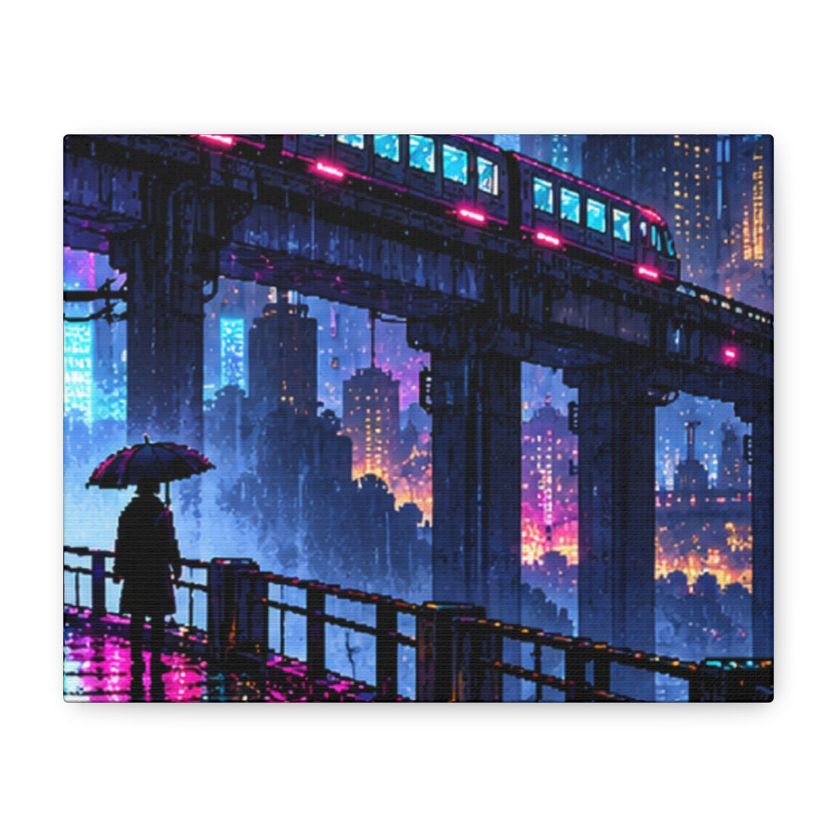 Stretched Matte Canvas Print — 1.25" Depth (Custom Design)