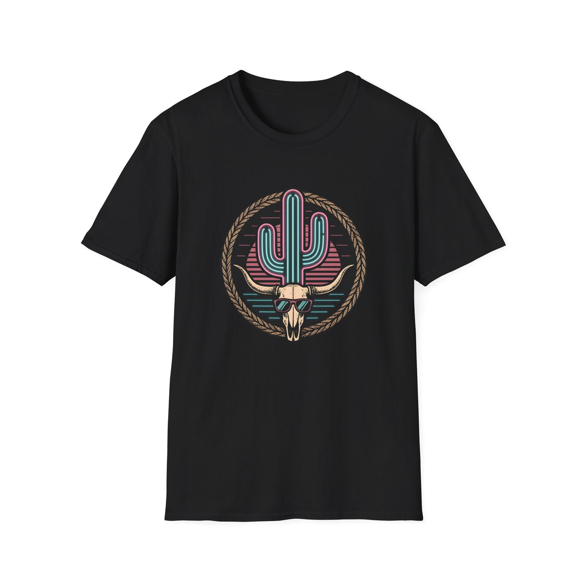 Cool as a Cactus - Summer Cactus / Skull T-Shirt
