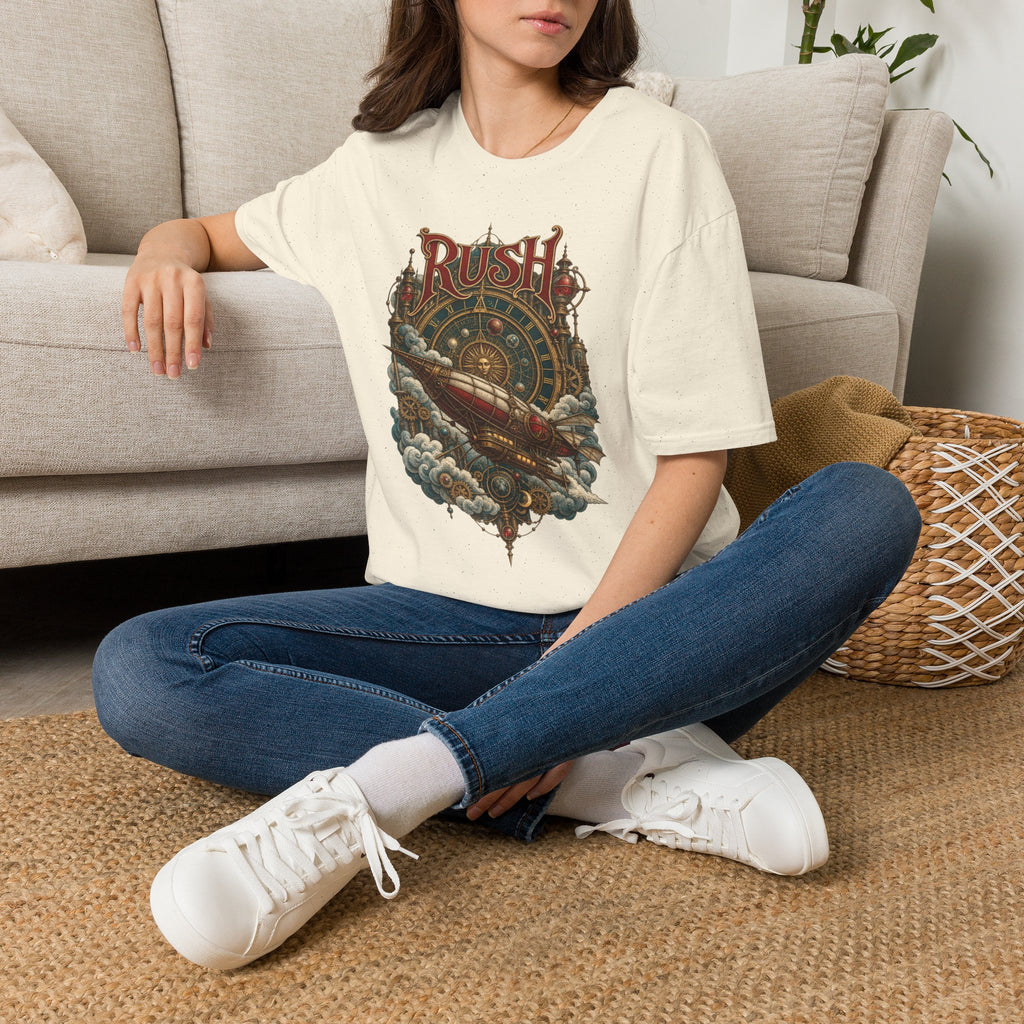 Rush | Clockwork Flight | Prog Band Airship T-Shirt
