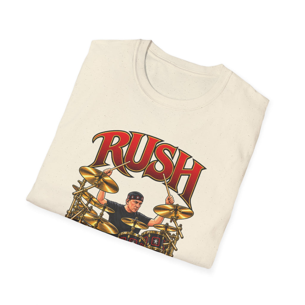 Rush | Neil Peart Drum Solo | Prog Rock Drummer Graphic T-Shirt