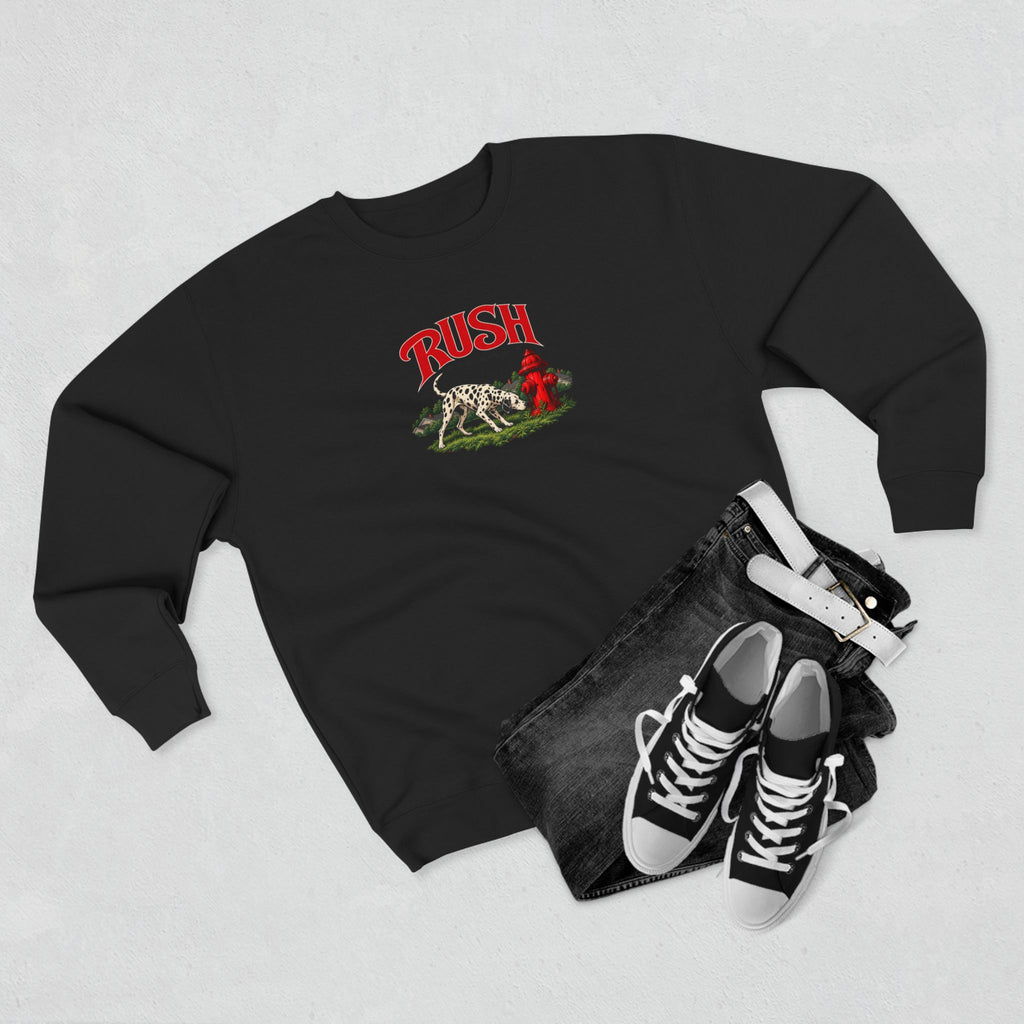 Rush | Signals | Dog & Fire Hydrant Prog Band Crewneck Sweatshirt