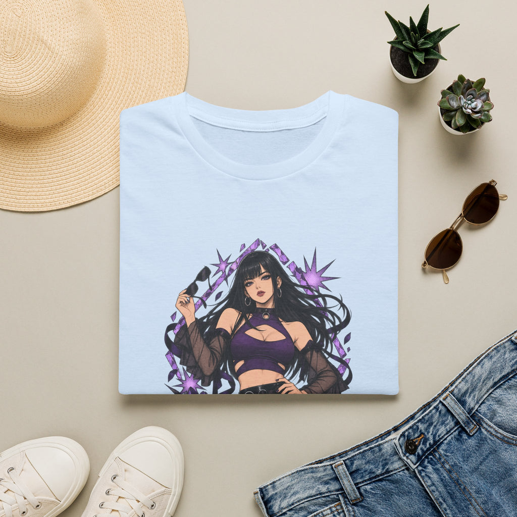 Violet | Japanese Anime Style Sexy Pin Up Girl Shirt