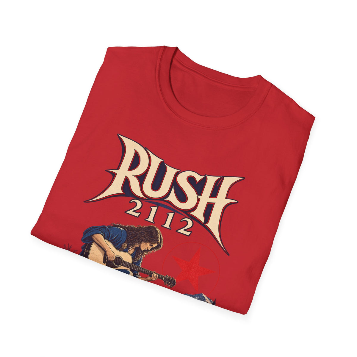 Rush | 2112 | Acoustic Guitar | Prog Band T-Shirt