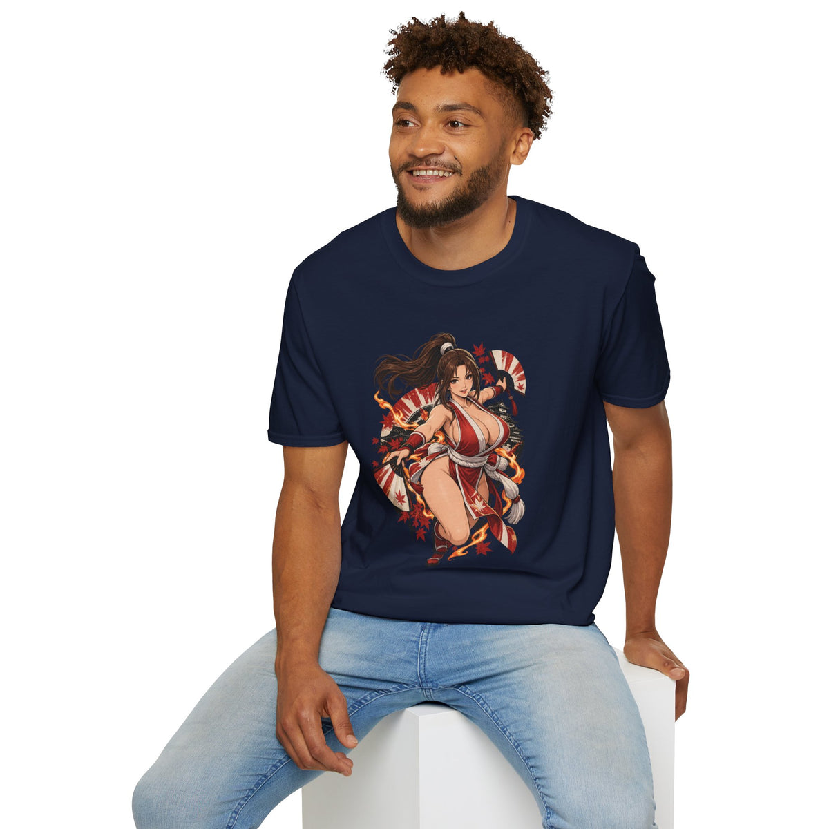 Mai Shiranui | Fatal Fury | Anime Style Pin up Girl Warrior T-Shirt