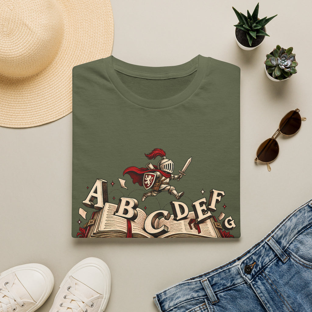Spelling Is a Side Quest | Funny Spelling & Knight T Shirt