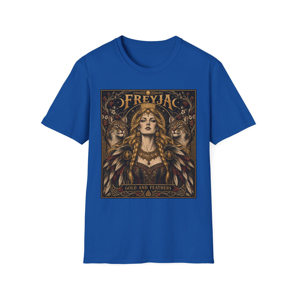 Freyja Goddess T-Shirt — Norse Mythology Valkyrie Art Tee