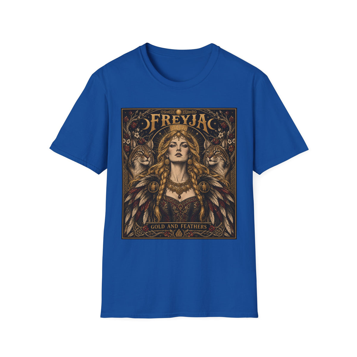 Freyja Goddess T-Shirt — Norse Mythology Valkyrie Art Tee