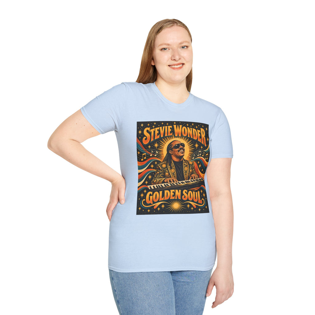 Stevie Wonder Golden Soul T‑Shirt