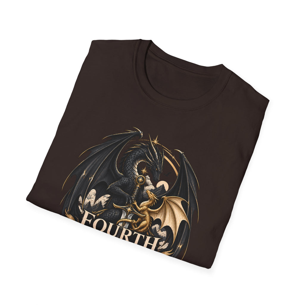 Fourth Wing | Book Inspired Dragon Logo | Fantasy Book T-Shirt