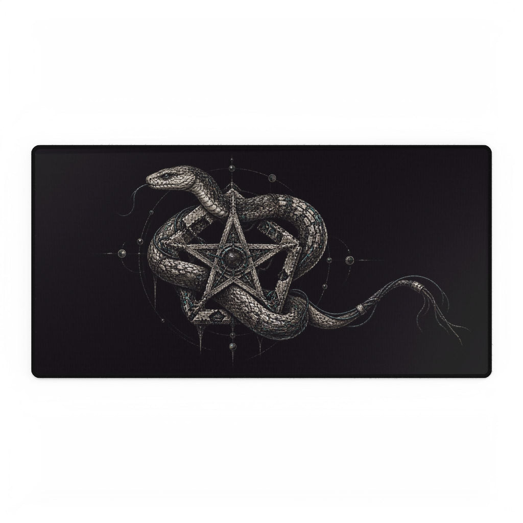 Snake & Pentagram | Gothic Gaming Mousepad